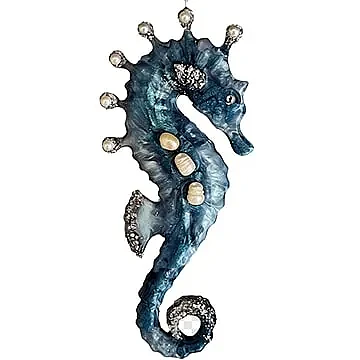 Новогоднее украшение для ёлки «Морской конёк»