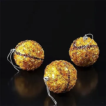 Новогодние ёлочные шары «Рождественские цветы» для рождественского украшения