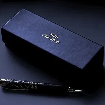 Премиальная ручка «STATUS» из морёного дуба с вашим логотипом