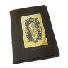 Подарочный ежедневник «Тигр» из кожи с позолоченной вставкой из металла — как символ 2022 года