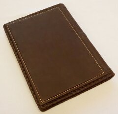 Подарочный ежедневник «Тигр» из кожи с позолоченной вставкой из металла — как символ 2022 года