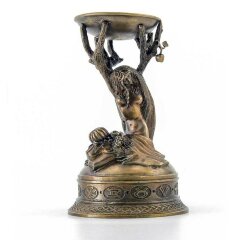 Бронзовый подсвечник «Дева» для интерьера дома