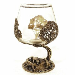 Бокал для коньяка «Волк»