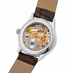 Золотые мужские часы «DRAGON» (белое золото)