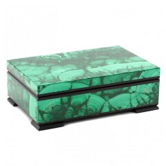 Маленькая шкатулка из малахита «Стиль»