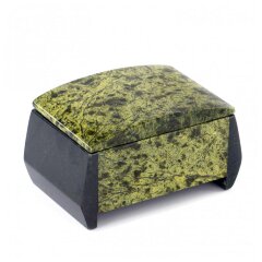 Подарочная шкатулка из змеевика «Персона» для хранения денег