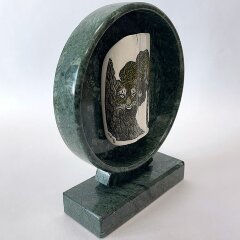 Настольный сувенир «Тигр» из фрагмента бивня мамонта