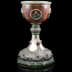 Серебряная чаша «Chalice» с ювелирными вставками — Премиум подарки