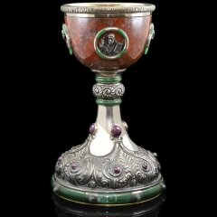 Серебряная чаша «Chalice» с ювелирными вставками — Премиум подарки