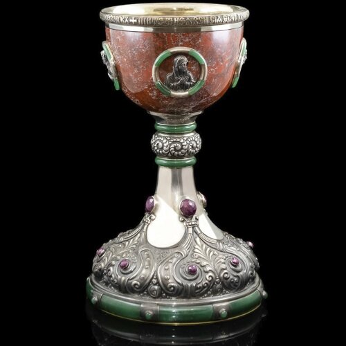 Серебряная чаша «Chalice» с ювелирными вставками — Премиум подарки