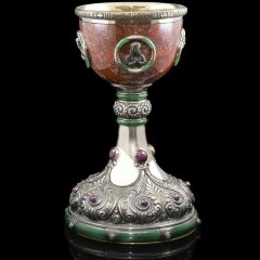 Серебряная чаша «Chalice» с ювелирными вставками — Премиум подарки