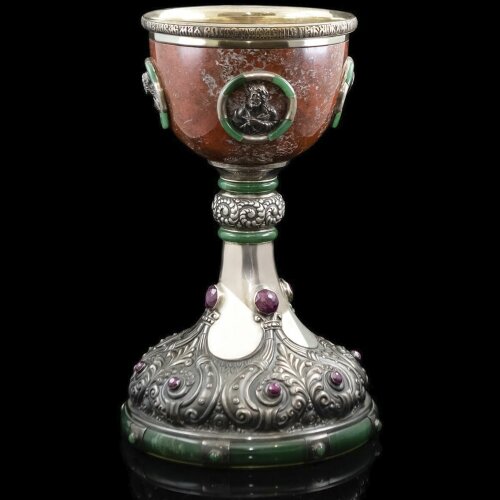 Серебряная чаша «Chalice» с ювелирными вставками — Премиум подарки