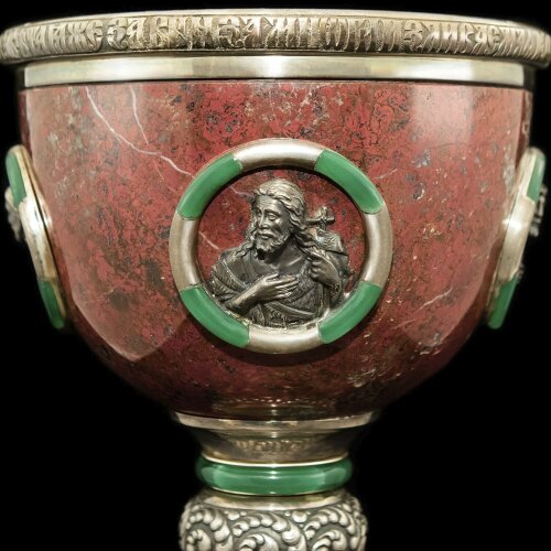 Серебряная чаша «Chalice» с ювелирными вставками — Премиум подарки