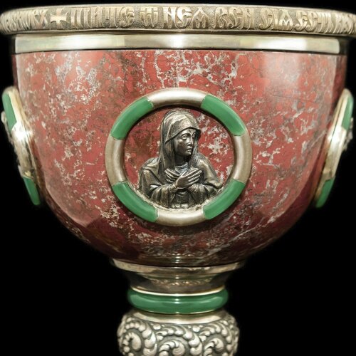 Серебряная чаша «Chalice» с ювелирными вставками — Премиум подарки