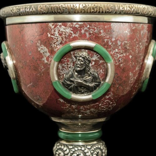 Серебряная чаша «Chalice» с ювелирными вставками — Премиум подарки