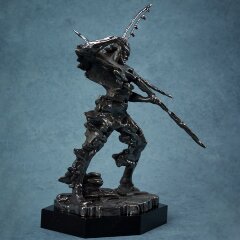 Абстрактная статуэтка из бронзы «Музыка войны» в стиле арт декора купить с доставкой