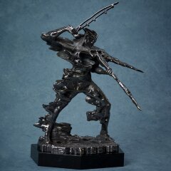 Абстрактная статуэтка из бронзы «Музыка войны» в стиле арт декора купить с доставкой