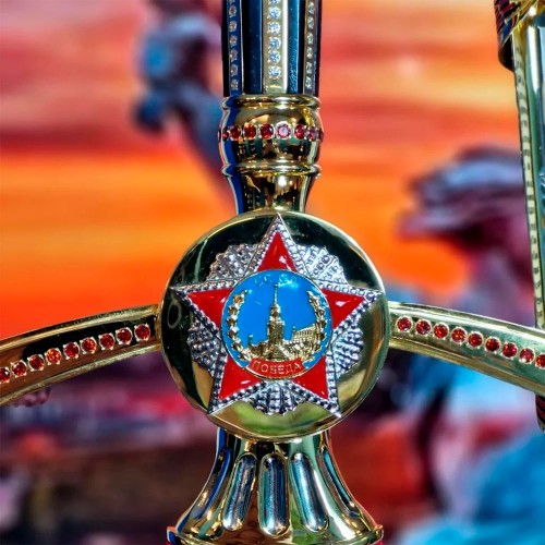 Сувенирная композиция «Меч Великой Победы» из нержавеющей стали (95х18) в подарок ветерану на 9 мая