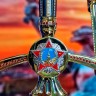 Сувенирная композиция «Меч Великой Победы» из нержавеющей стали (95х18) в подарок ветерану на 9 мая