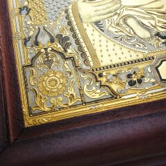 Подарочный складень иконы «Благодатный» с образами Христа и Богородицы