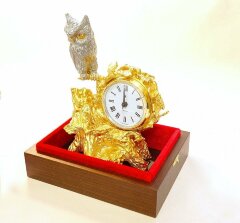 Часы настольные «Сова»