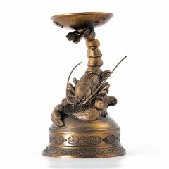 Бронзовый подсвечник «Рак» для интерьера дома