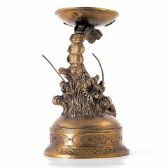 Бронзовый подсвечник «Рак» для интерьера дома