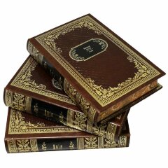 Сборник книг «Библиотека русской классики» в кожаном переплёте