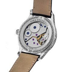 Серебряные мужские часы «POBEDA» в подарок ветерану на 9 мая День Победы