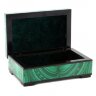 Шкатулка из малахита «Классическая» в подарок на день рождения