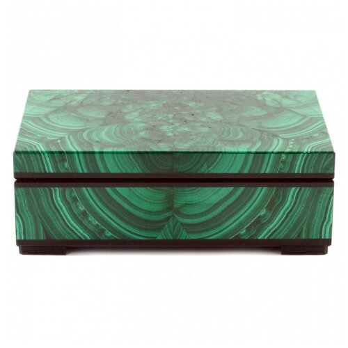 Шкатулка из малахита «Классическая» в подарок на день рождения