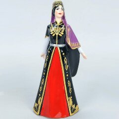 Сувенирная фигурка «Кавказская девушка» из искусственного камня