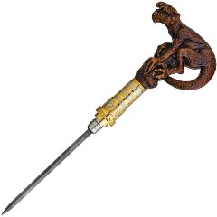 Резная трость ручной работы «Монстр» со скрытым клинком