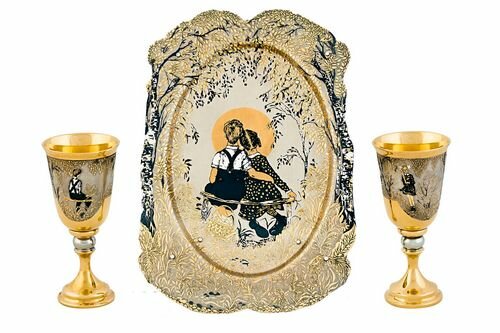 Коньячный набор «Первое свидание»