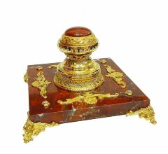 Настольная печать «Яшма» в подарок руководителю