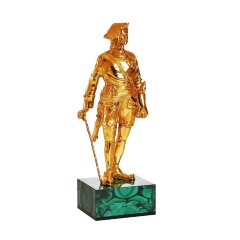 Статуэтка «Петр I» (золотой)