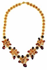 Янтарное колье «Грёзы»