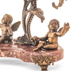 Сувенирные часы из бронзы «Райское дерево»