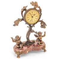 Сувенирные часы из бронзы «Райское дерево»