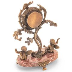 Сувенирные часы из бронзы «Райское дерево»