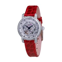 Серебряные женские часы «НИКА» с бриллиантами