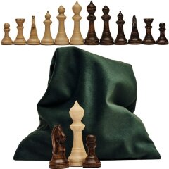 Деревянные шахматные фигуры «Кавалерийские» (средние)