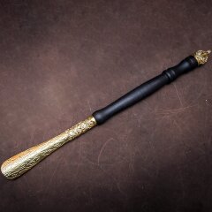 Обувная ложка «Волк» с художественной рукоятью