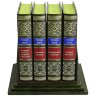 Подарочное издание книги «Русские врачи» в кожаном переплёте