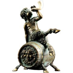 Бронзовая статуэтка «Сатир» в подарок бабушке