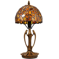 Настольная лампа «Модерн» из натурального балтийского янтаря