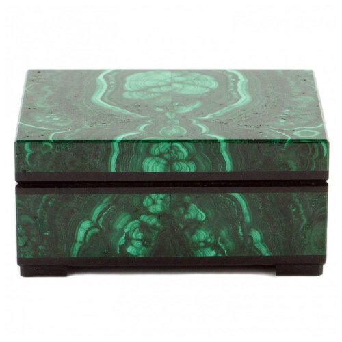 Малая шкатулка из малахита «Классическая»