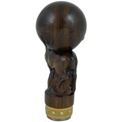 Резная трость ручной работы «Олень» со скрытым клинком