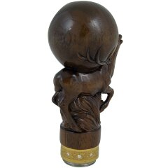 Резная трость ручной работы «Олень» со скрытым клинком