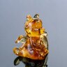 Кошельковый талисман из янтаря «Дракоша» — как символ нового 2024 года